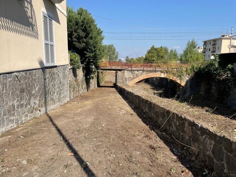 Somma, operazione anti-sversamento: via all pulizia degli alvei