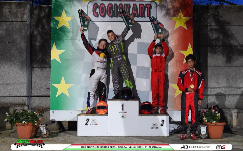 Somma Vesuviana, Giovanni Barone vince il terzo posto nel karting per la KZR Championship