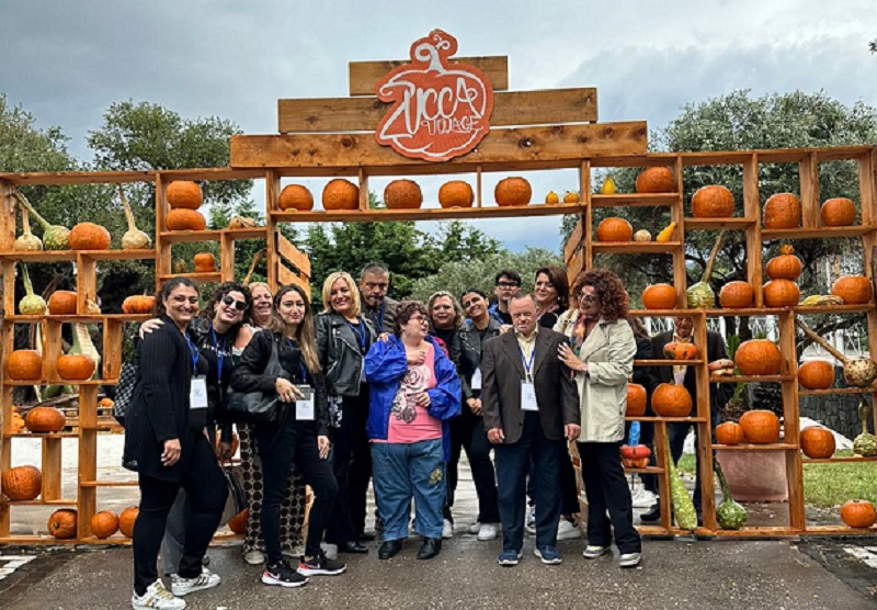 Somma, progetto inclusione, gli amici speciali della Cooperativa “Nati due volte” al Villaggio delle Zucche