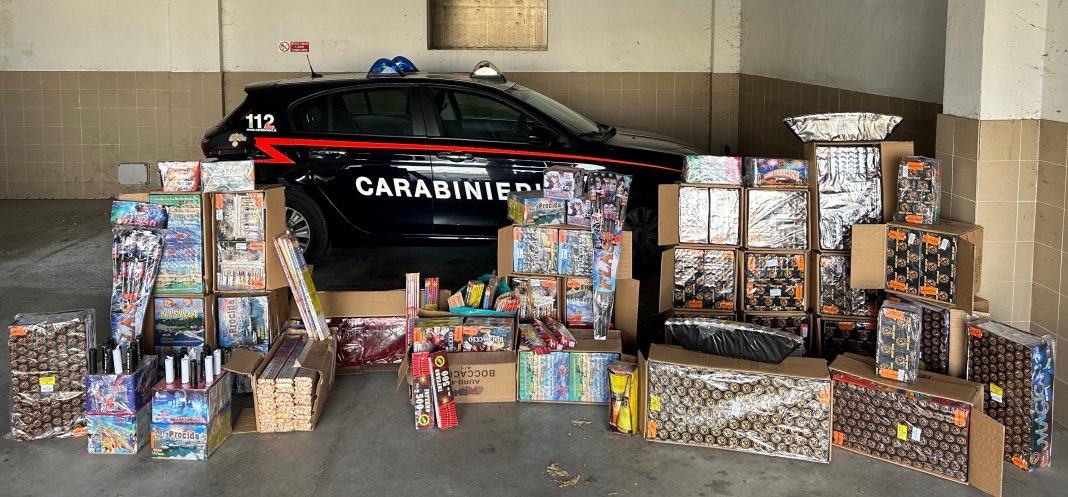 Casalnuovo, colpo dei carabinieri: sequestrata mezza tonnellata di botti. C’è un arresto