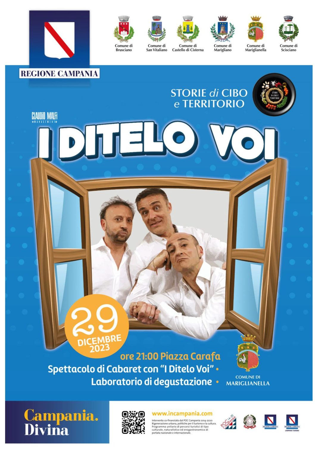 A Mariglianella I Ditelo Voi e i laboratori di degustazione