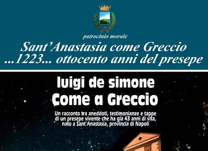 Sant’Anastasia come Greccio, si celebrano gli ottocento anni del Presepe
