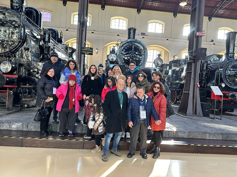 Somma Vesuviana, gli ospiti del Centro Diurno al Museo di Pietrarsa grazie a “Nati Due Volte”