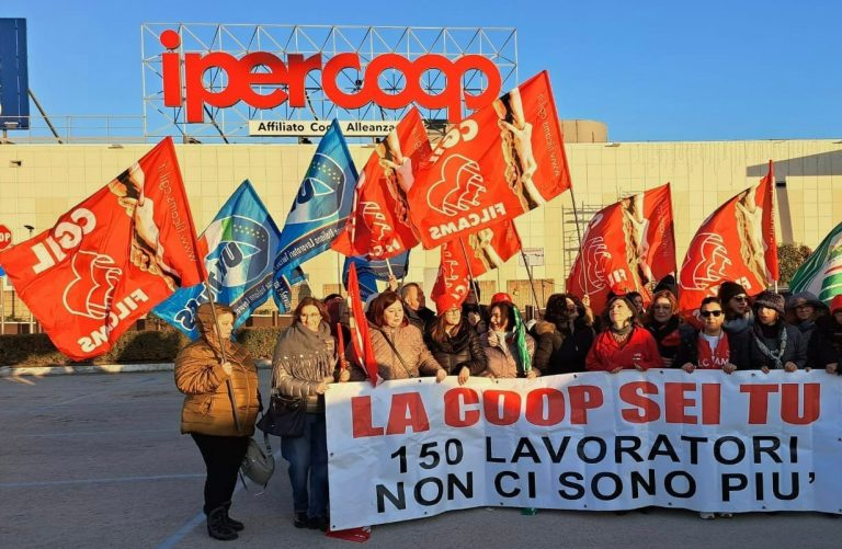 Ipercoop: incontro con i sindacati per chiamare Regione e Sole 365