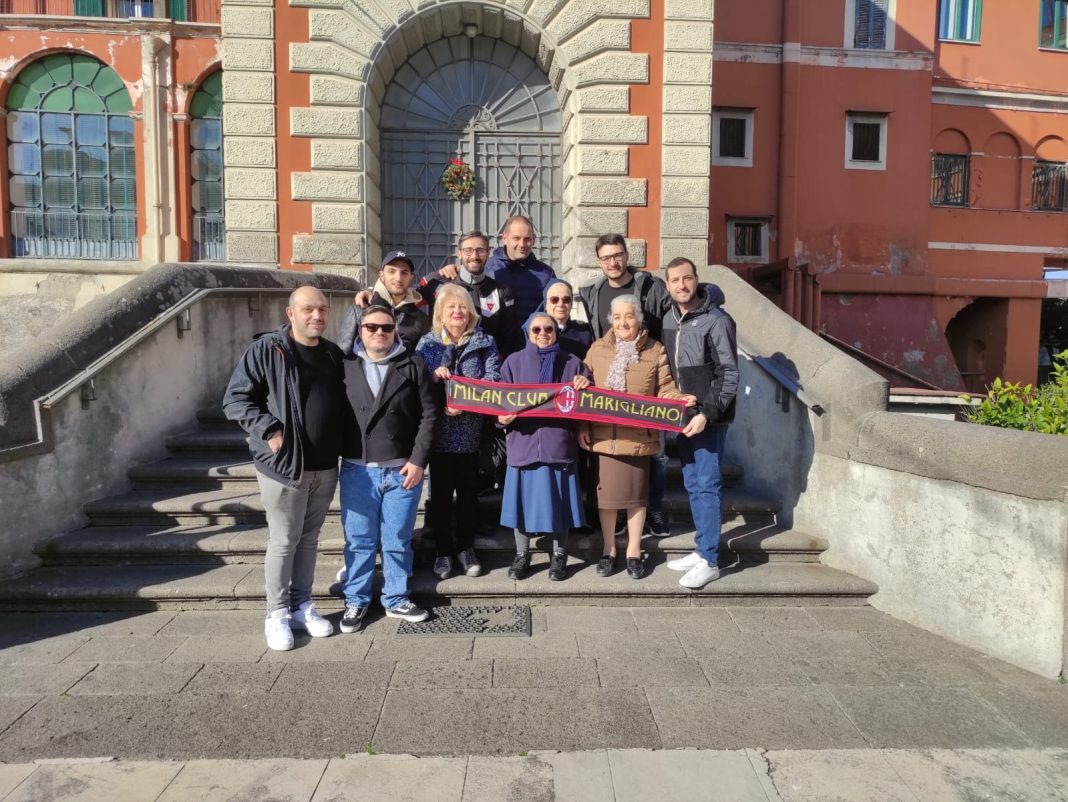 Milan Club Marigliano per il sociale: donati cibo, vestiti ed altro materiale ai più bisognosi