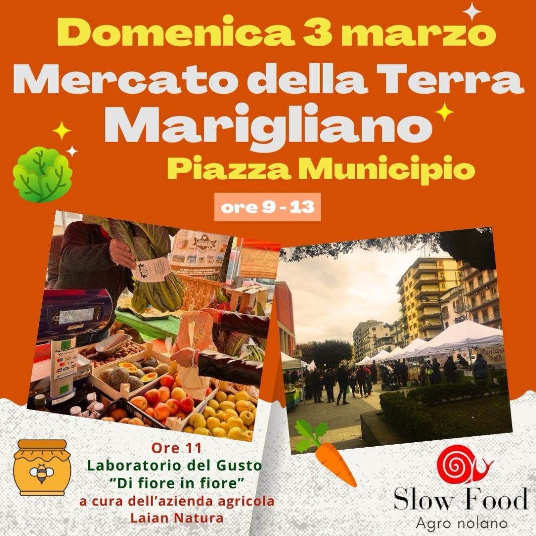 Marigliano, il Mercato della Terra Slow Food diventa un appuntamento fisso