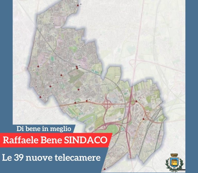 Casoria sicura, via libera dal Ministero: 39 nuove telecamere contro i criminali