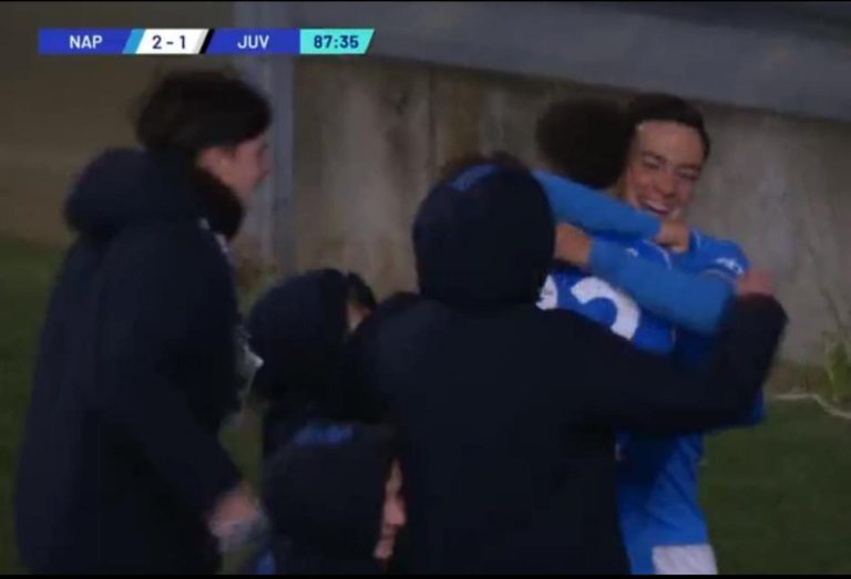 Napoli-Juve ancora nel segno di Jack Raspadori