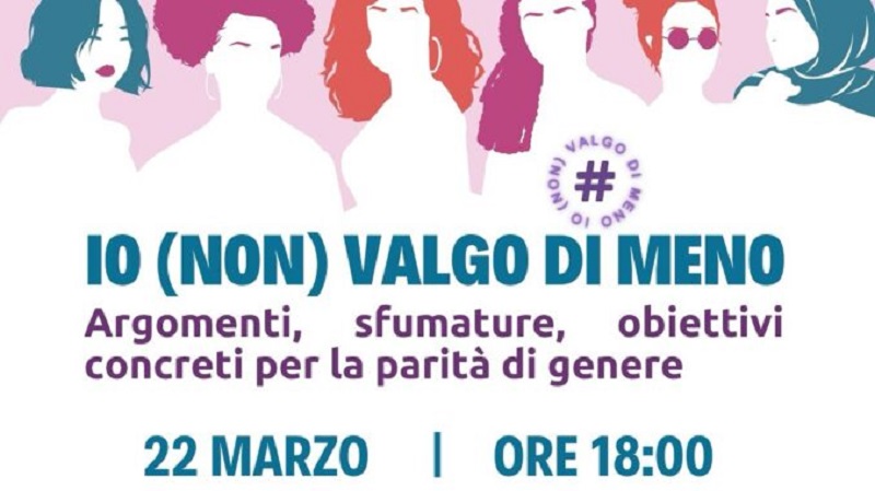 Il Punto Viola di Pomigliano ospite dell’evento “Io (non) valgo di meno: argomenti, sfumature, obiettivi concreti per la parità di genere”