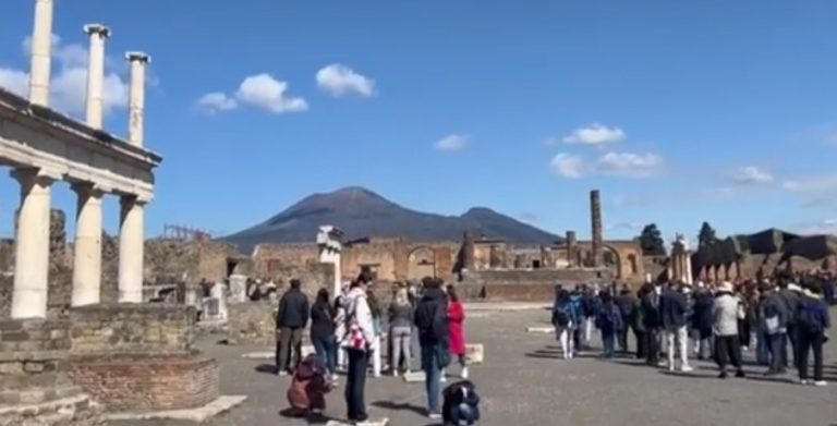 Pasqua da record agli Scavi: boom a Ercolano e Pompei