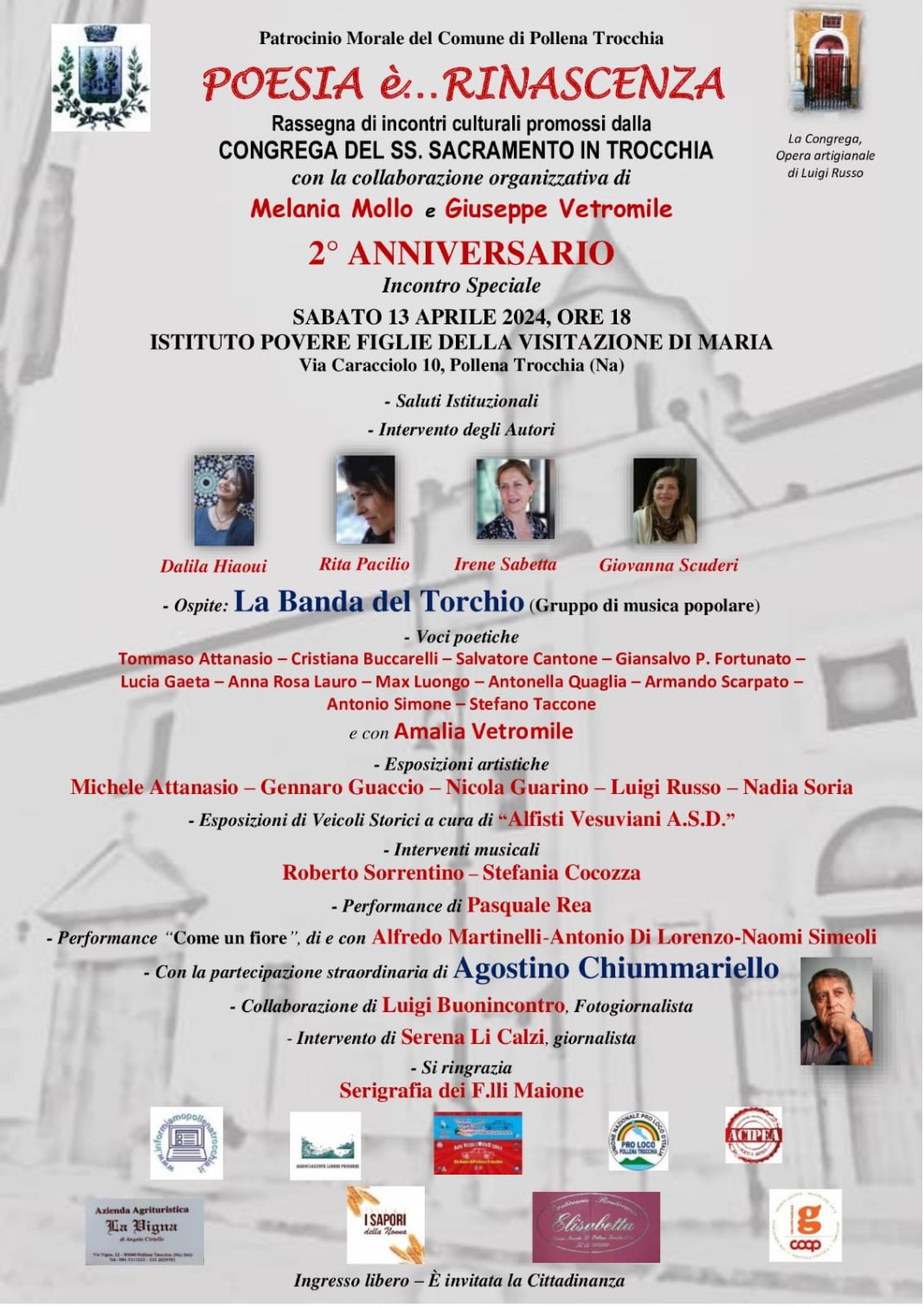 Poesia è…Rinascenza al secondo anniversario