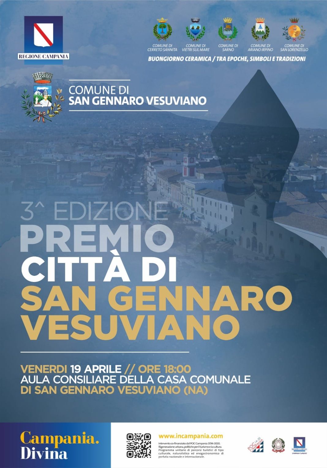 Torna il Premio Città di San Gennaro Vesuviano