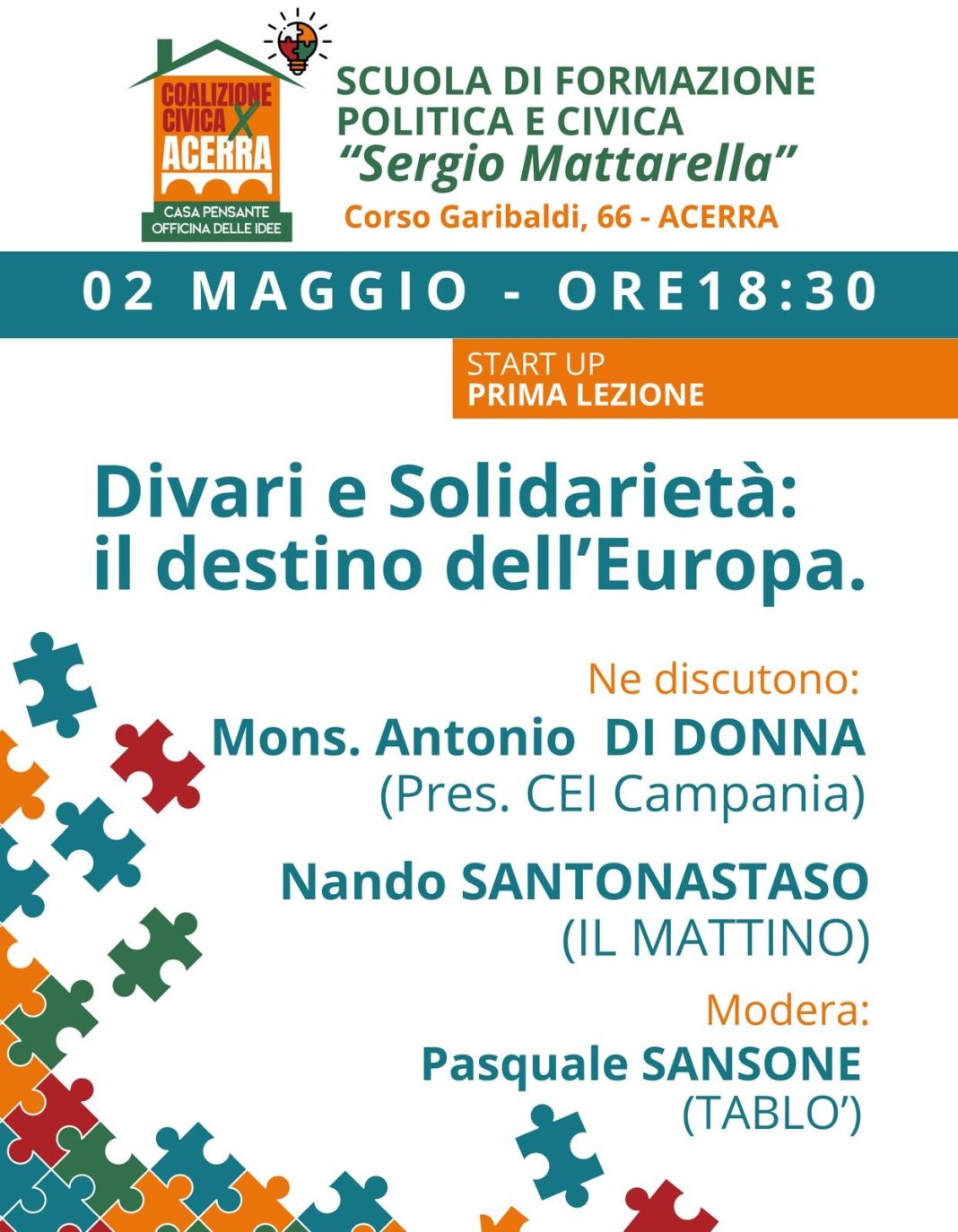 Operativa la Scuola di Formazione di Casa Pensante