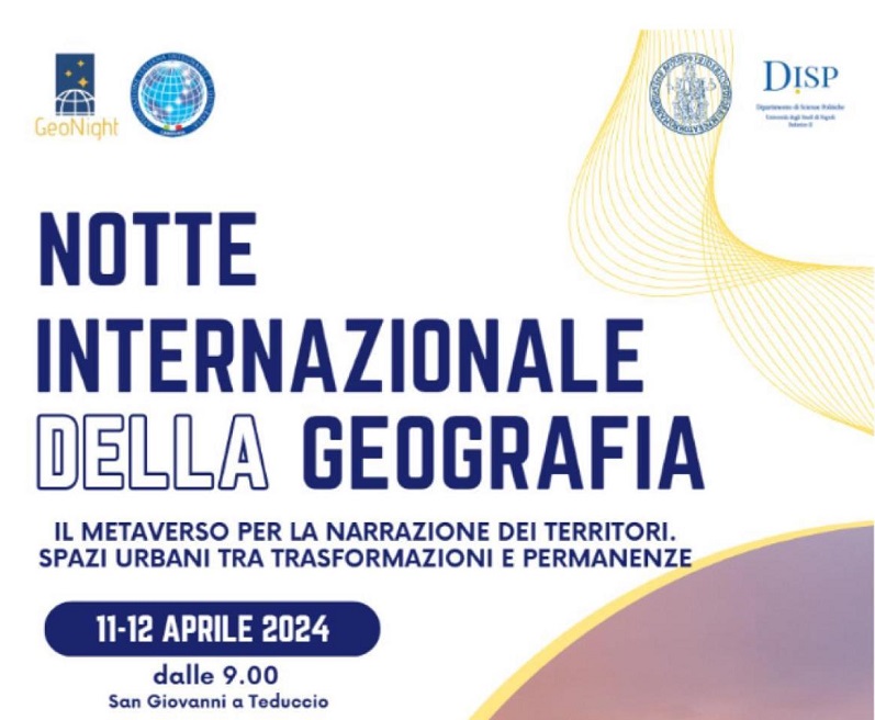 La Notte Internazionale della Geografia (GeoNight) alla Federico II