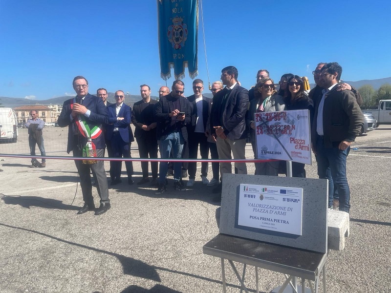 Nola, aperto il cantiere per la valorizzazione di piazza d’Armi