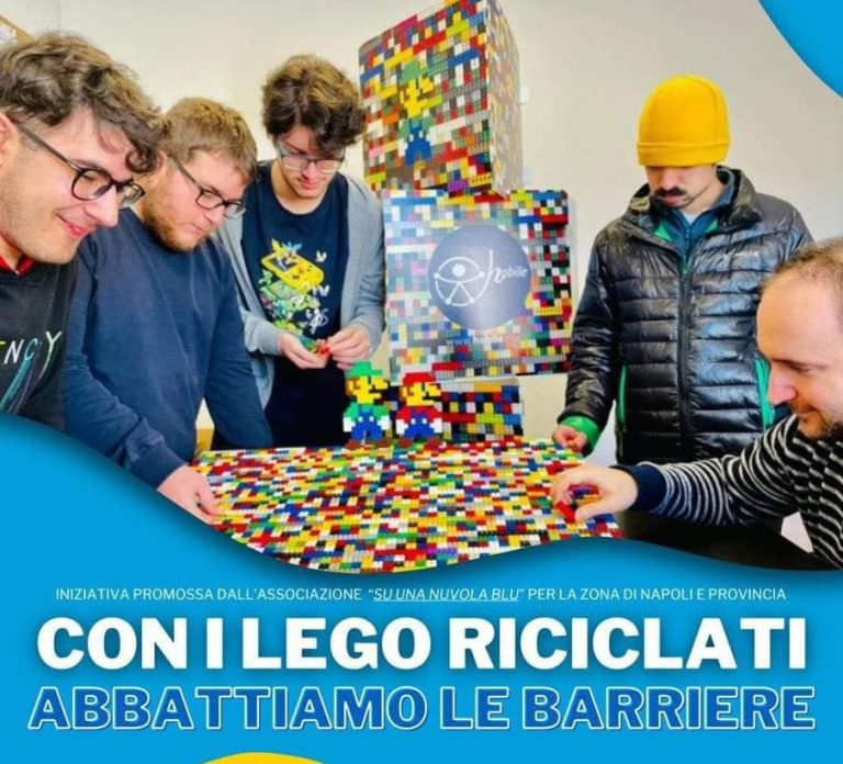 Sant’Anastasia, LEGO riciclati per abbattere le barriere architettoniche