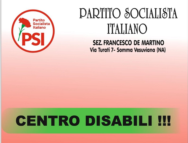 Somma Vesuviana, chiusura centro disabili, Pangiroli: 