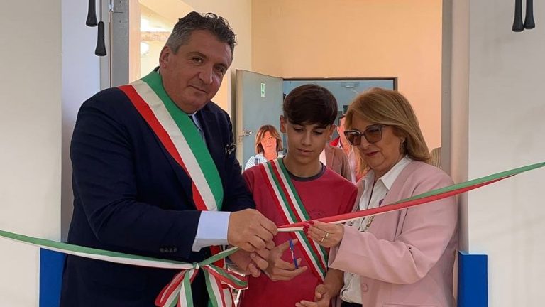 Marigliano, ristrutturata la palestra della scuola Dante Alighieri