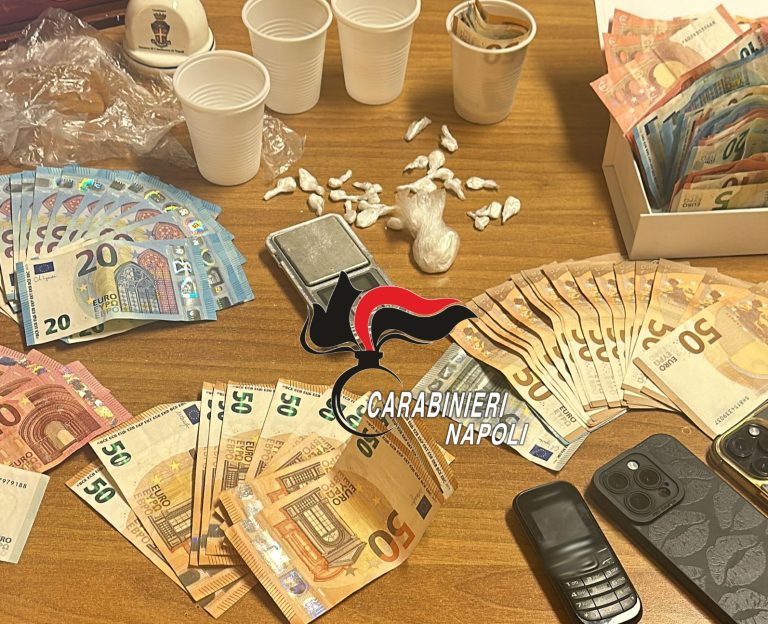 Sant’Anastasia, coppia arrestata per droga
