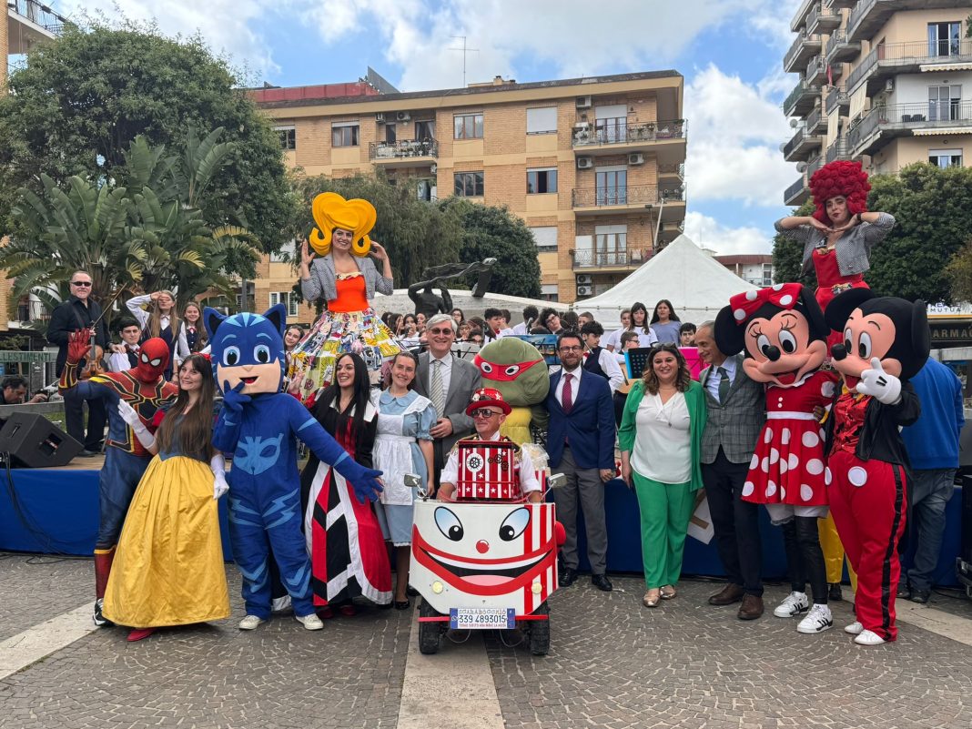 Giorno del Gioco, oltre mille tra giovani e bimbi in giro a Pomigliano