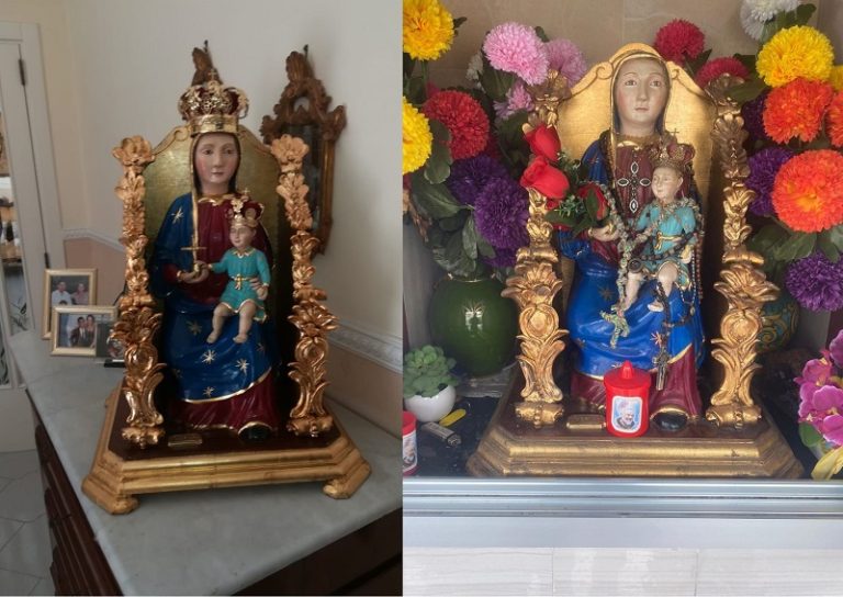 Somma Vesuviana, rubata la corona della Madonna di Castello di Santa Maria delle Grazie