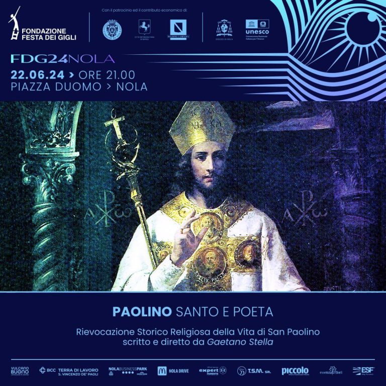 Nola, “Paolino Santo e Poeta”: stasera evento artistico dedicato al Santo Patrono
