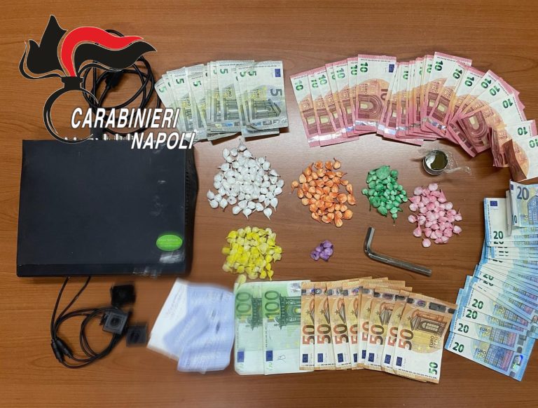 Chiusa piazza di spaccio a Marigliano, 2 arresti