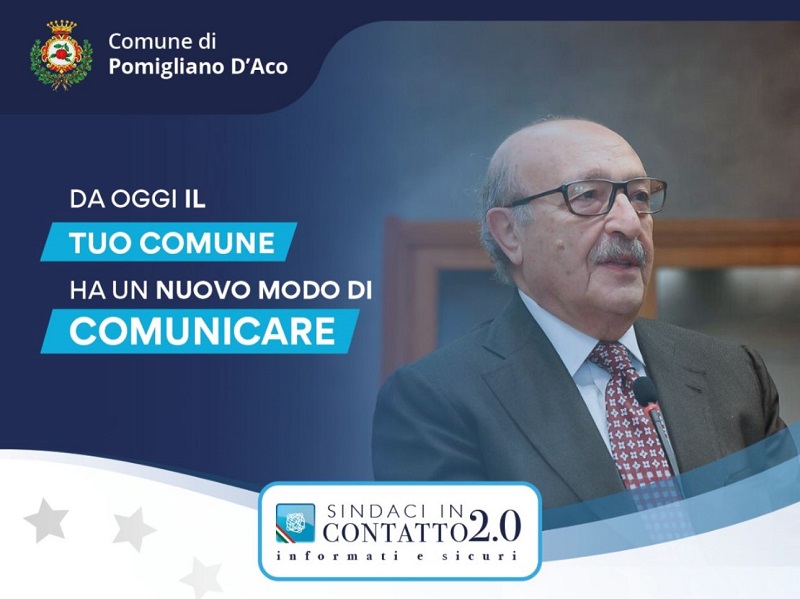 Pomigliano, al via il servizio di pubblica utilità “Sindaci in contatto 2.0”