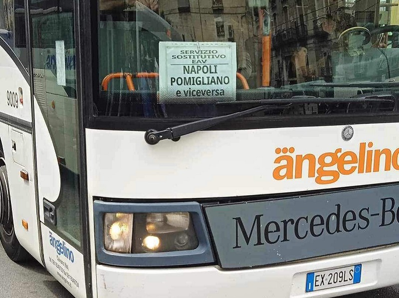 Circumvesuviana, Servizi Bus Sostitutivi linea Napoli- Baiano, restano le carenze