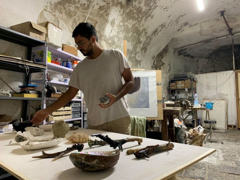 Somma Vesuviana,  inaugurazione al Borgo Casamale del progetto site specific di Lucas Memmola