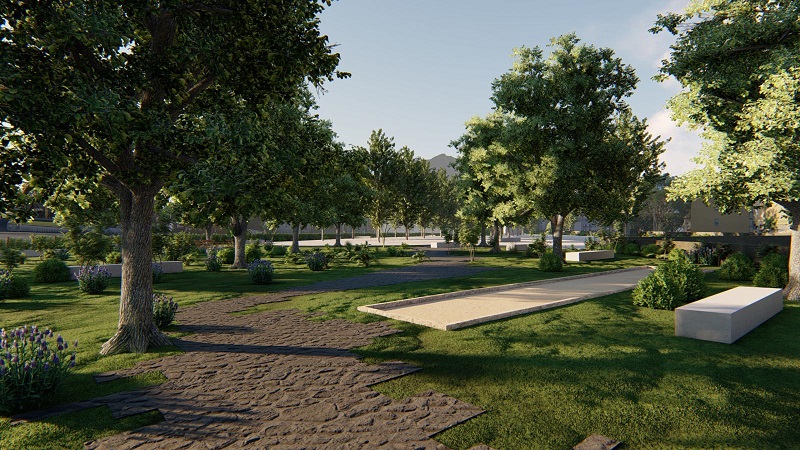 La green suburbs a Somma Vesuviana