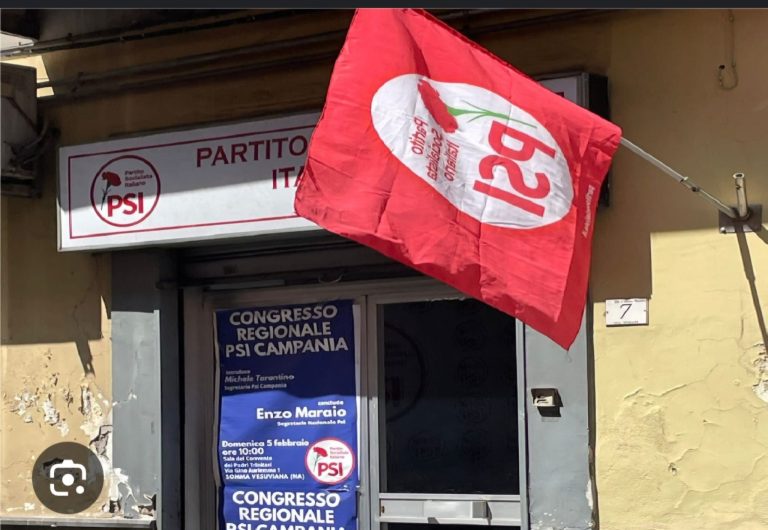 Somma Vesuviana, il PSI: ” Pronti a tutte le iniziative per l’istituzione di un nuovo tavolo di centrosinistra”