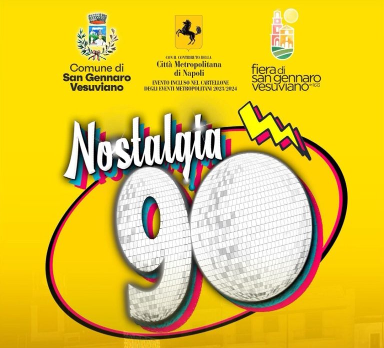 Nostalgia 90 chiude il progetto viviAMO San Gennaro Vesuviano