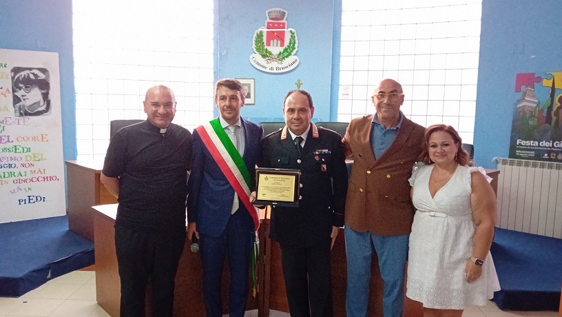 Brusciano, Luogotenente C. S. Marco Di Palo va in pensione