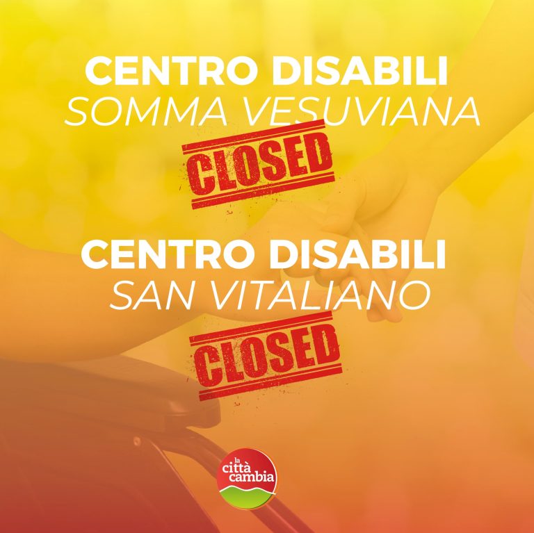Chiude il centro disabili di San Vitaliano, La Città Cambia: “Un duro colpo per le famiglie”