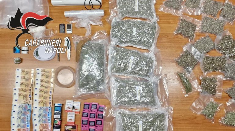 Famiglia con 6 chili di droga in casa: in cella madre, figlio e genero