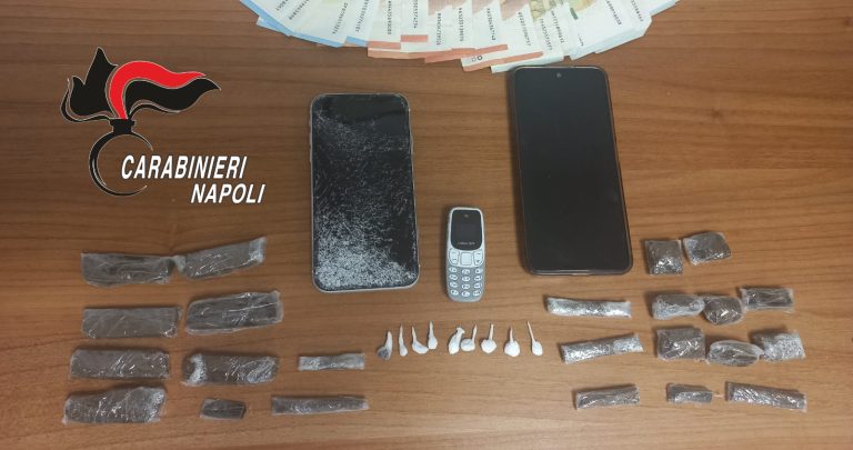 Grate e protezione per blindare spaccio, 2 arrestati dopo irruzione dei carabinieri