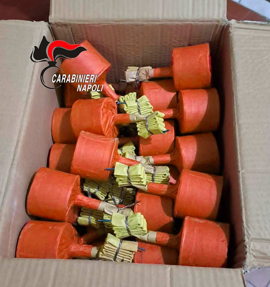 Per il Capodanno 2025 nasce la Bomba Sinner: maxi sequestro dei carabinieri