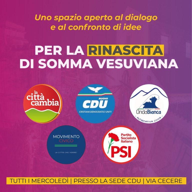 Giunta azzerata, 5 gruppi si riuniscono e aprono ai cittadini: “Si pensi ai problemi, non alle poltrone”
