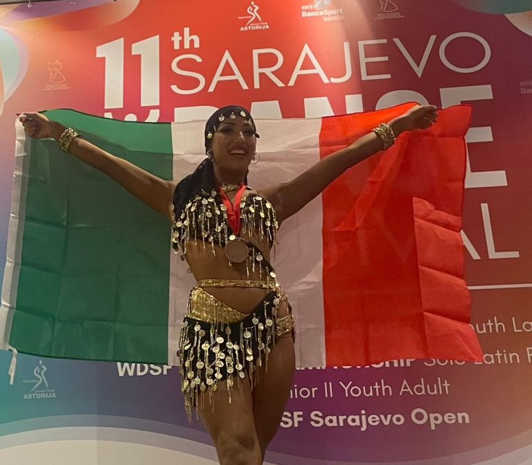 Brusciano, bronzo per Rosa Granato al campionato del mondo WDSF