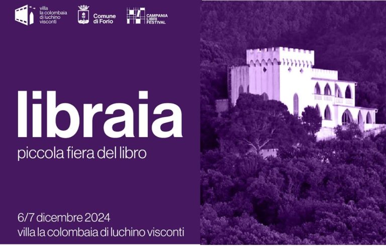 La piccola fiera del libro nello scrigno di Visconti, dal 6 a Villa La Colombaia c’è Libraia