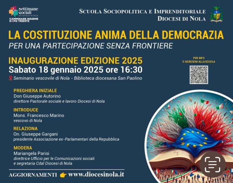 Al via la Scuola Sociopolitica e Imprenditoriale della Diocesi di Nola