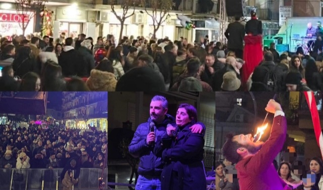 Migliaia in strada per la Notte Bianca: il messaggio della mamma di Santo Romano