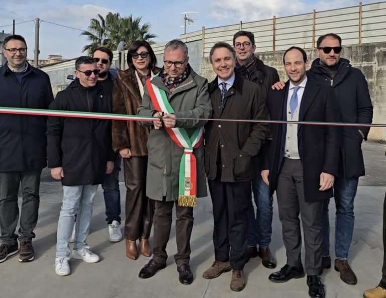 Inaugurata l’isola ecologica di Arpino. Il sindaco Bene: “Passo decisivo per superare il 50% di differenziata”