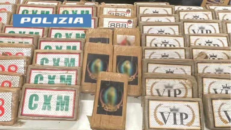 Pomigliano, fermato camper con un carico di 10 milioni di cocaina