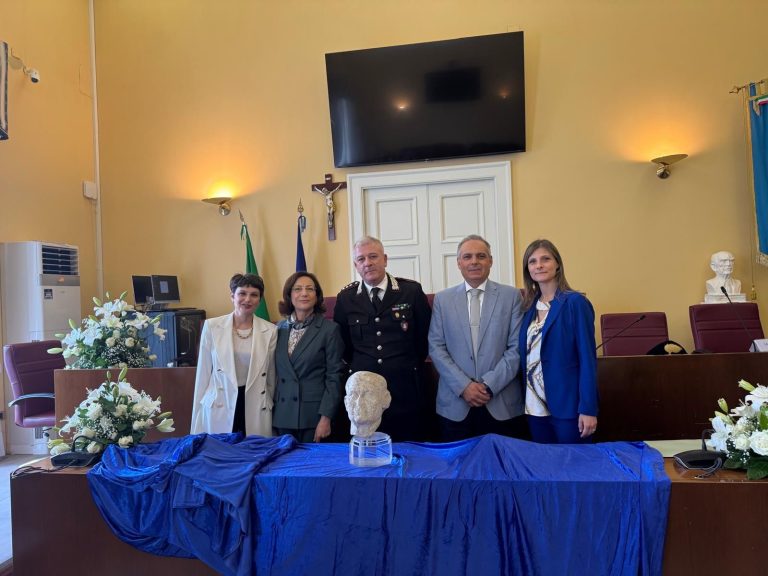 Torna a Nola la testa della statua romana rubata nel 2013