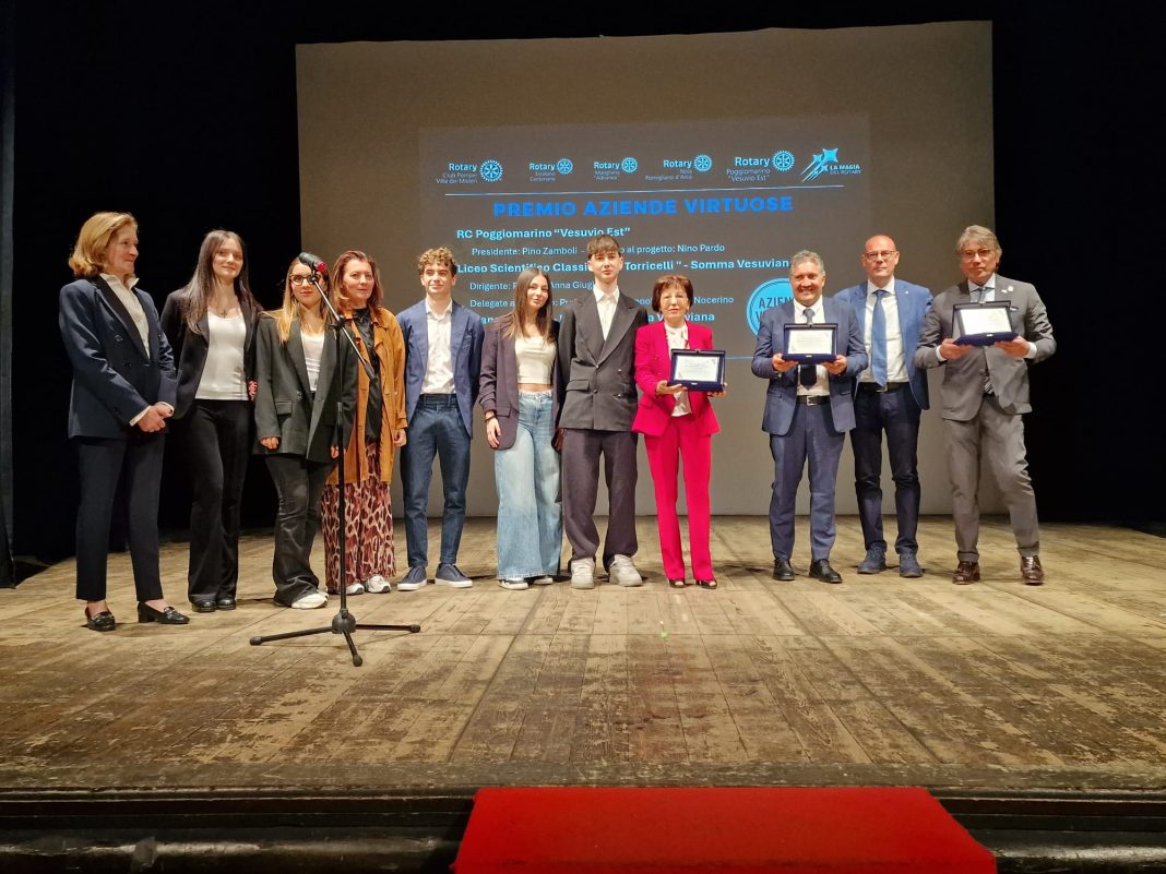 Somma, successo del Liceo Torricelli al Rotary “Aziende Virtuose”