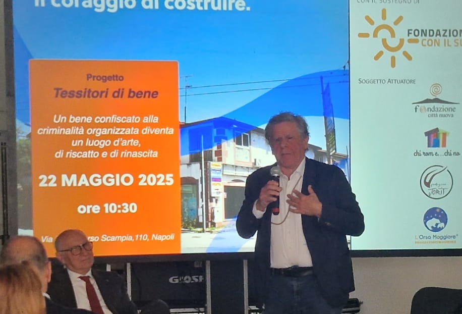 Scampia una sartoria sociale nel bene confiscato alla camorra,