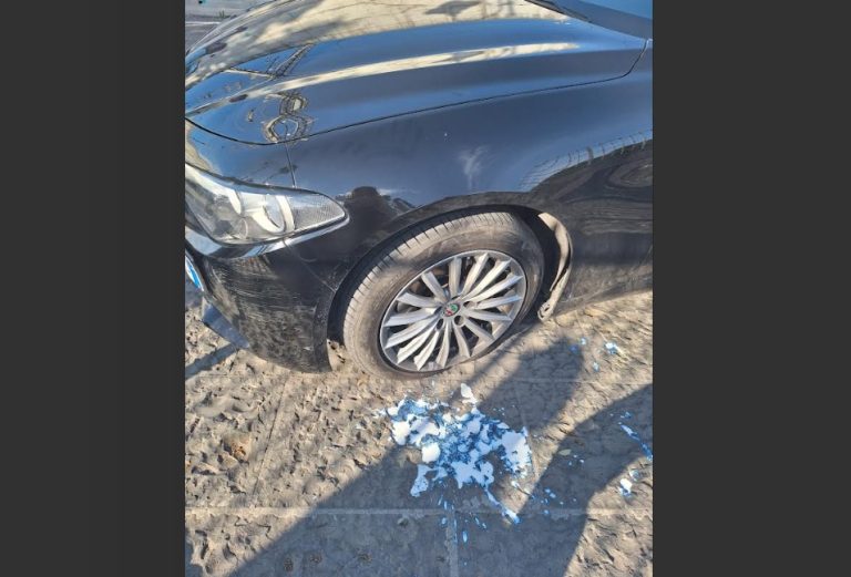 Danneggiata l’auto di scorta di Borrelli dopo le minacce della tiktoker De Crescenzo