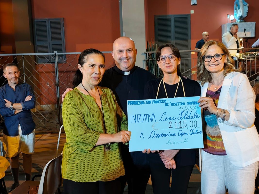 Grande successo per la cena solidale a Pomigliano d’Arco